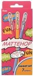 Pentel K110-V7STB MATTEHOP Gel Roller 1mm SWEET Set
