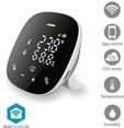 Nedis WIFISA20CBK, Nedis SmartLife Air Quality Meter Wi-Fi Incl. Display...