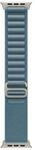 Apple MFTH4ZM/A, Apple 49mm Light Blue Alpine Loop - Small - Natural Titanium Finish