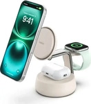 Belkin WIZ040KQSD, Belkin UltraCharge Pro 25w Qi2 3in1 Magnetic Charger Sand