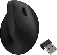 Keychron M5-A23, Keychron M5 Wireless Ergonomic - Ergonomische Maus (Schwarz)