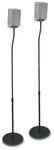 Speaker Stand Universal 2-pack Black - Max 5 kg - recommended for