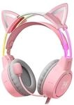 ONIKUMA Gaming headphones X15Pro Pink Cat's Ears