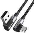 USB cable USB 2.0 USB A USB C Black Silver
