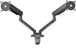Experience Gaming Monitor Arm - Dual - RGB - Black