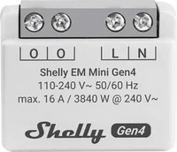 Shelly EM Mini Gen4 - WLAN- und Zigbee-Leistungsmesser