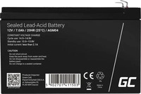 Green Cell AGM04, Green Cell AGM04 - 12V 7Ah VRLA Battery | AGM |...