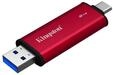 Kingston SPSD/2TB, Kingston Dual Portable SSD - 2TB - Extern SSD - Schwarz - USB 3.2