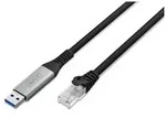 network cable - 5 m - black - Schwarz