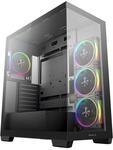 DeepCool R-CG580-BKADA4-G-2, DeepCool CG580 4F V2 - Geh&auml;use - Miditower - Schwarz