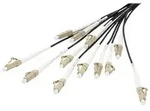 breakout cable - 30 m - black - Schwarz - 30m
