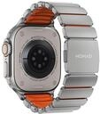 Stratos Band - 49mm | Natural Titanium | Ultra Orange FKM