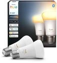 Philips 929003854902, Philips Hue A60 - Smarte Lampe E27 - 1100 lm - Doppelpack