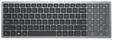 Dell KB740-GY-R-NOR, Dell KB740 - Tastaturen - Nordisch - Grau