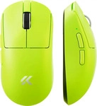 MCHOSE MC-A7V2-4, MCHOSE A7 V2 Ultra Lightweight Wireless - Gaming Maus (Gr&uuml;n)