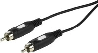 Vivanco Audio Cable 1xRCA Male 2.5m Black