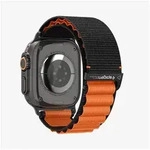 Fabric Band (hook) - black orange - Apple Watch 49mm/46mm/45mm/44mm