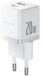 Palm 20W USB-C USB-A Wall Charger - White