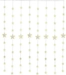 Goobay Star Curtain with 80 LEDs transparent