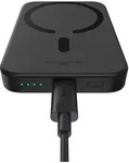 Mini Wireless PowerBank 20W (black) Powerbank (Akku) - schwarz - 6000 mAh