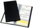 Esselte Business card book - for 60 x 95 mm - capacity: 128 cards - black