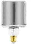 LED-Lampe LEDE27 Leuchtmittel, schwarz-transparent E27
