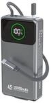 Dudao K31 Pro 45W 20000mAh Power Bank with Built-in Retractable USB-C Cable -...
