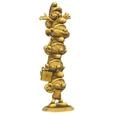 Plastoy - The Smurfs Resin Statue Smurfs Column Gold Limited Edition 50 cm - Figur
