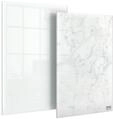 Nobo Glas Desktop-Notiztafeln 15,2 x 23 cm, 2er Set
