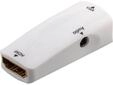 Pro Compact HDMI/VGA adapter incl. audio gold-plated