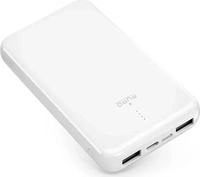Puro PWFCBB100P2WHI, Puro Powerbank White 10000mAh 12W 2xUSB-A + USB-C - White -