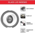 Ingenio glass lid 20 cm