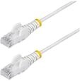 StarTech.com patch cable - white - Wei&szlig; - 0.25m