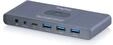 DIGITUS Core Line - KVM / video / audio switch - USB-C 3.0 HDMI 4K60Hz - 2 ports