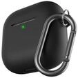KeyBudz Elevate Series Keychain for Airpods 4th gen - Black