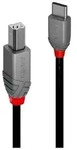 - USB-C cable - 24 pin USB-C to USB Type B - 3 m