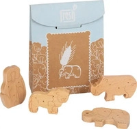 Small Foot 12353, Small Foot - Wooden Play Food Animals Crackers 8d
