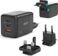 Acer HP.DSCAB.019, Acer power adapter - PPS and GaN technology - USB 2 x USB-C - 100