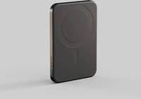 ZENS ZEPP05B/00, ZENS Slim Qi2 Aluminium Powerbank 5000 mAh - Black - 5000 mAh