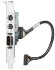 HP - Serial / PS/2 adapter - PCIe - seriell x 1 +