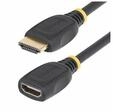 StarTech.com 18in HDMI 2.0 Extension Cable 4K 60Hz M/F - HDMI extension cable -...