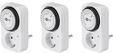 Pro 3 pcs Mechanical timer white