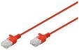 DIGITUS patch cable - red - Rot