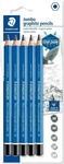 Staedtler 100J-S BK5, Staedtler Pencil Lumograph bc jumbo 100% PEFC