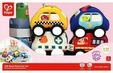 Hape Pull-Back Plush Car Set
