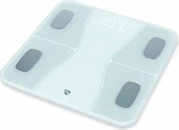 Nedis BTHPS11WT, Nedis Analysewaage SmartLife Personal Scale | Bluetooth | BMI / BMR