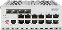 DIGITUS DN-651139, DIGITUS - switch - industrial L2 - 8 ports - Managed