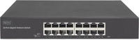 DIGITUS DN-80112-2, DIGITUS - switch - 16 ports - unmanaged - rack-mountable