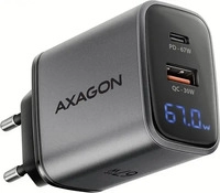 AXAGON ACU-PQ67D, AXAGON Netzteil - USB Type A USB-C - 67 watt