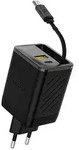 A67EU GaN 67W Wall Charger with Built-in Retractable USB-C Power Delivery Quick